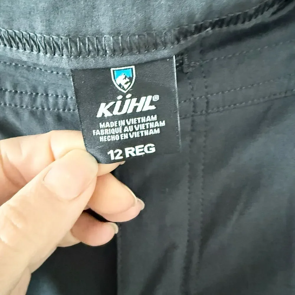 KÜHL Freeflex Roll Up Pant in Dark Gray Size 12 Regular - Picture 5 of 8